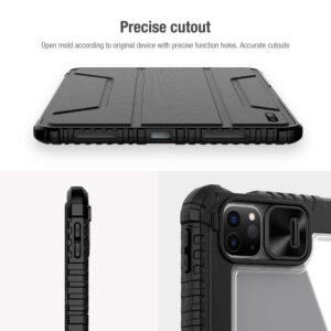 Nillkin Bumper case for Apple iPad Air 11 Inch (2025), Apple iPad Air 11 (2024), Apple iPad Air (2022), Air 5, Apple iPad Air 10.9 (2020), iPad Air 4, iPad Pro 11 (2020), iPad Pro 11 (2021), Apple iPad Pro 11 (2022)- Black - Image 3