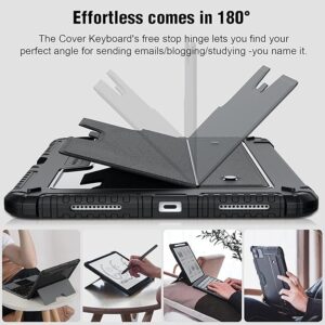 Nillkin Bumper Combo Keyboard Case for Apple iPad Air 11" ( iPad Pro 11" 2022/iPad Pro 11" 2021/iPad Pro 11" 2020/iPad Air 10.9"" - Black - Image 4