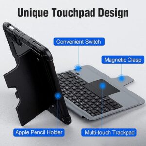 Nillkin Bumper Combo Keyboard Case for Apple iPad Air 11" ( iPad Pro 11" 2022/iPad Pro 11" 2021/iPad Pro 11" 2020/iPad Air 10.9"" - Black - Image 3