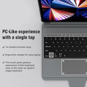 Nilllkin New Combo Keyboard Case for Apple iPad Pro 11" ( M4, M5) - Image 5